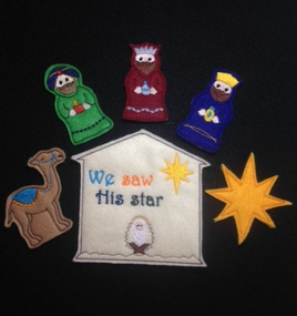 3 Wisemen Finger Puppets