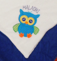 
              Owl Personalized Blanket
            