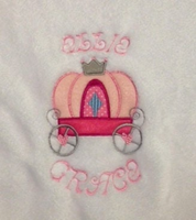 
              Princess Carriage Personalized Blanket
            