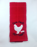 
              Farm Fresh Butt Nuggets Hand Towel
            
